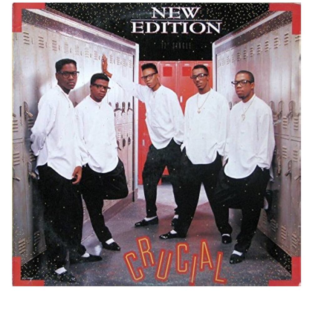 New Edition - Crucial - MCA Records - MCA-23934